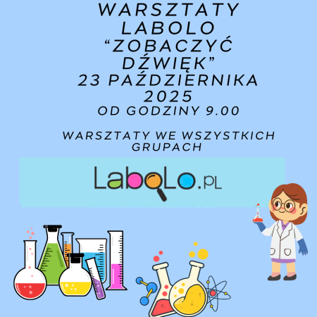 WARSZTATY LABOLO - 23 PAŹDZIERNIKA 2025 
