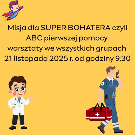 WARSZTATY ABC PIERWSZEJ POMOCY - 21.11.2025 