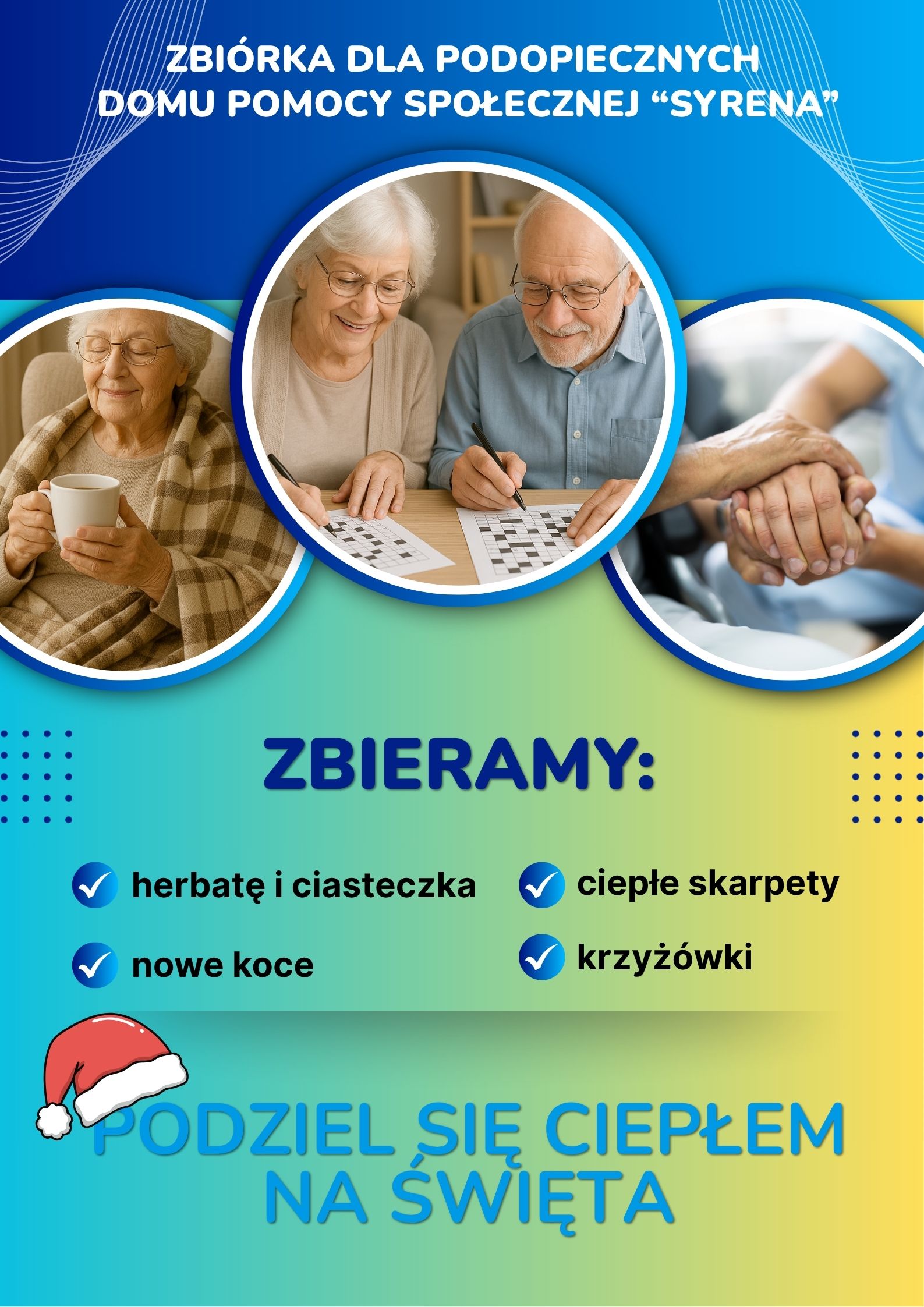 ZBIÓRKA DLA SENIORÓW