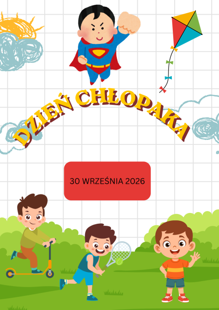 DZIEŃ CHŁOPAKA - 30 WRZEŚNIA 2026