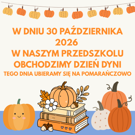 DZIEŃ DYNI - 30.10.2026