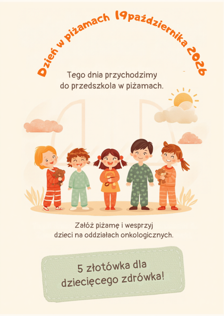 DZIEŃ W PIŻAMACH  - 19.10.2026